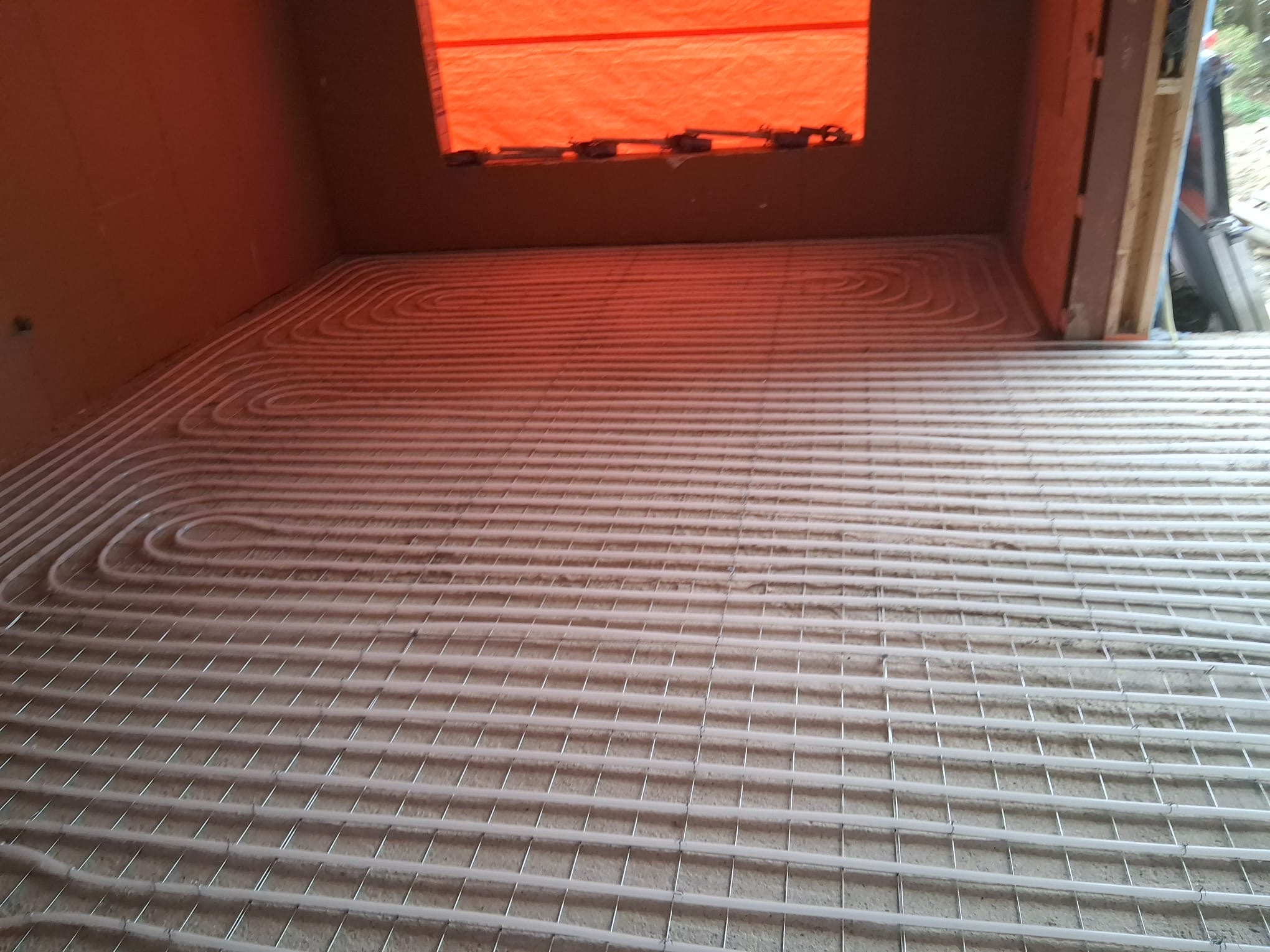 Frezen in zandcement