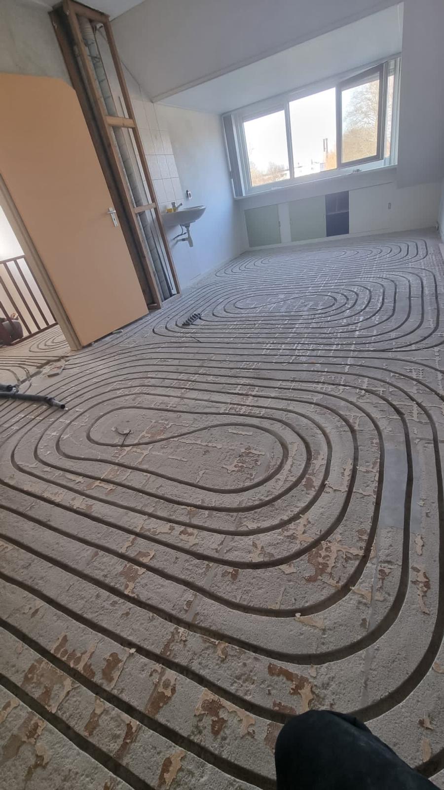 Project: frezen in zandcement